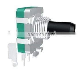 HW-16EN7V24M rotary encoder with flat shaft electric 12&12 24&24 detents rotary encoder