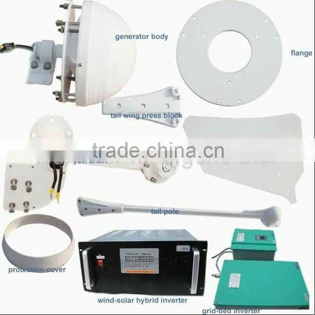 Small Wind System For Home-1000W
