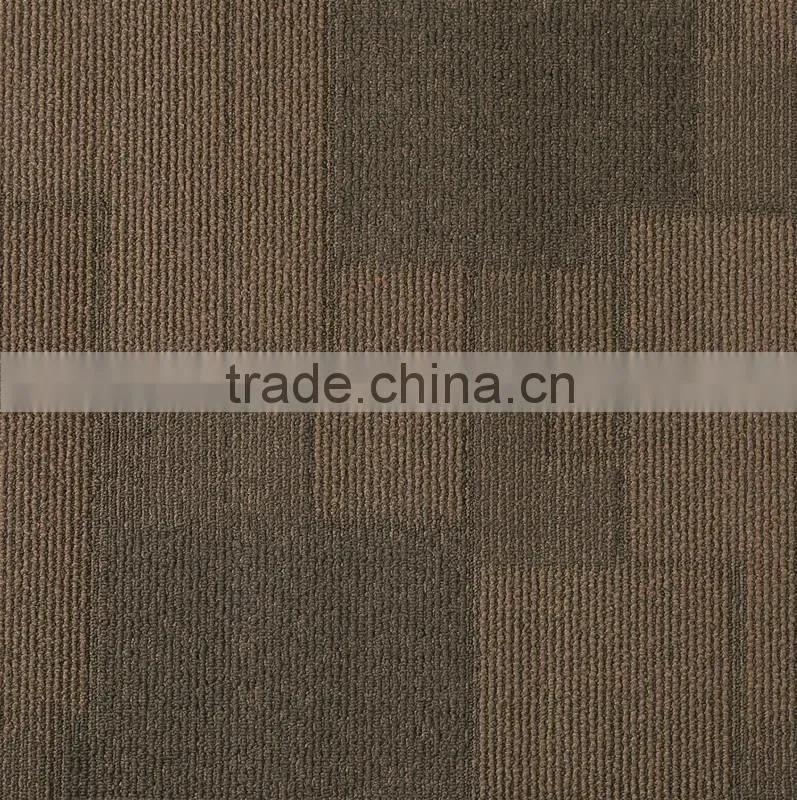 Removable Jacquard Style and Commercial,office Use carpet tiles 50x50