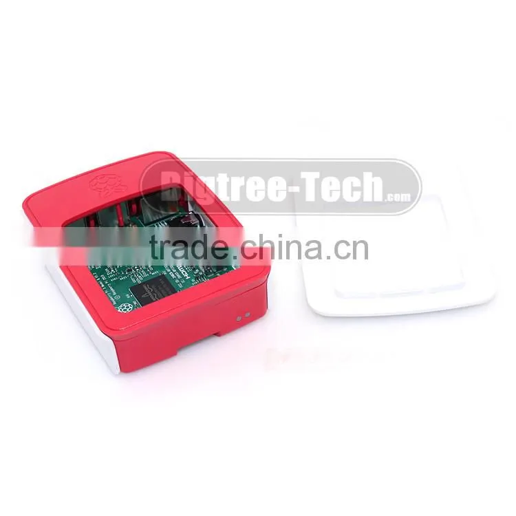 Original Official Case for Raspberry Pi 3 model B Red-White ABS Plastic Case Box Cover Shell Enclosure Housing J124