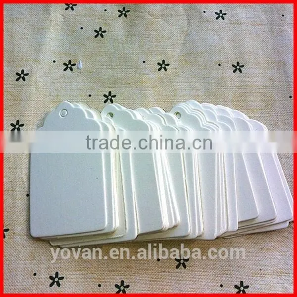 Kraft Paper Customized Printed Hangtag For Garment With Rope