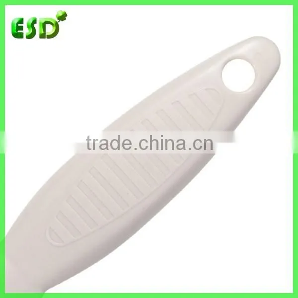 ESD Short Handle Boar Bristle Curve Cup and Bottle Cleaner Brush
