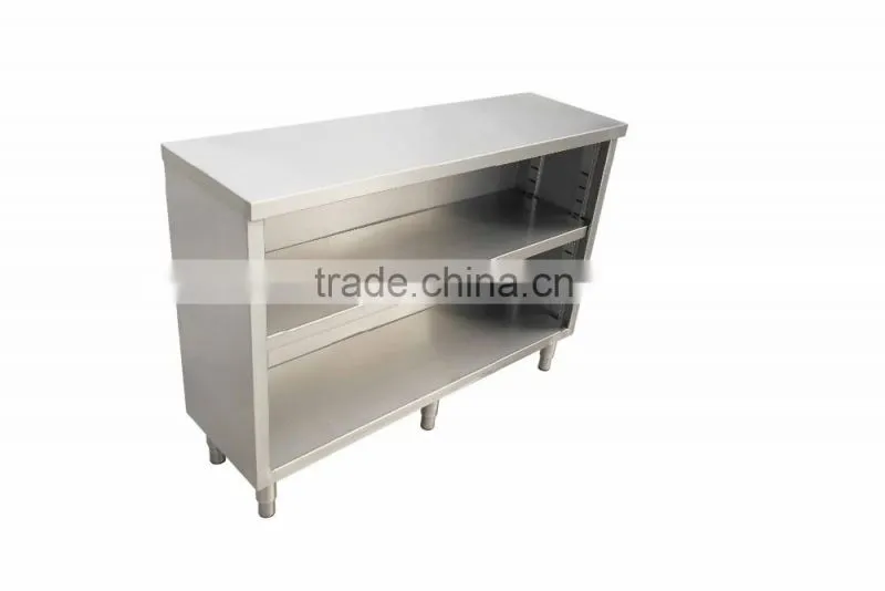 NSF Approval Stainless Steel Kitchen Equipment Cabinet without Door