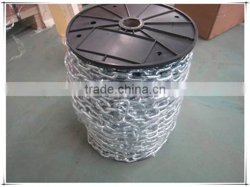 ordinary DIN766 steel link chain for industry