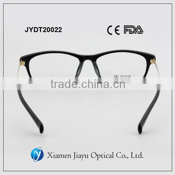 Latest Fashion Design Metal Temple Optical Frames For Men