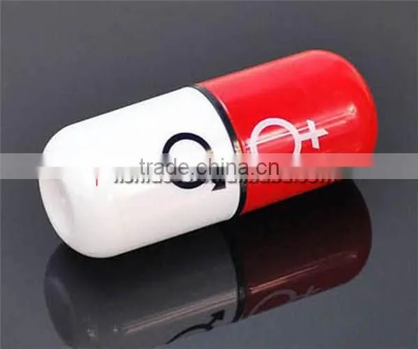 Innovative Plastic Tube Cup For lovers Looks Like Pills