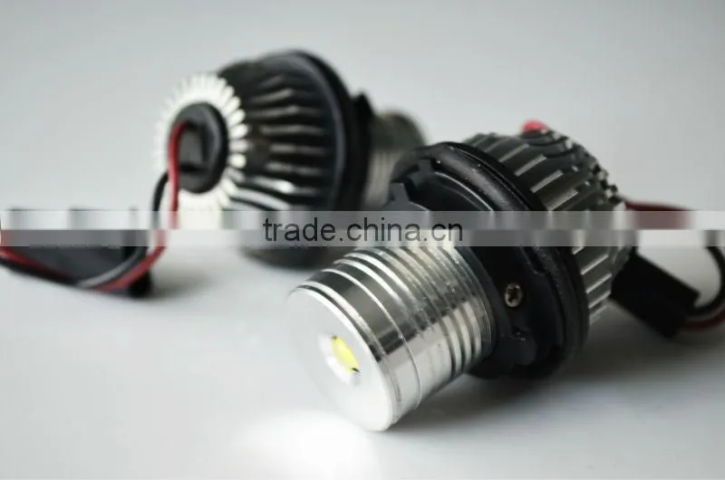 EK Favorites Compare Angel Eyes Heads Headlights Black Angel Eye Projector Headlights LED Angel Eyes Halo Rings