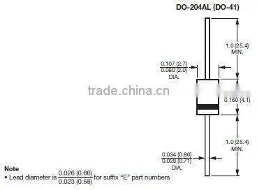 smd diode rectifier diode TOSHIBA IN4007 Diode