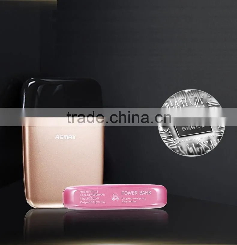 REMAX Lady Style Colorful Power Box 6000mAh Universal Power Bank