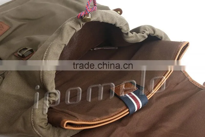 durable canvas moutain backpack sports backpack
