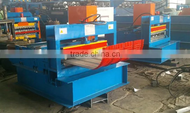Automatic panel curving forming machine