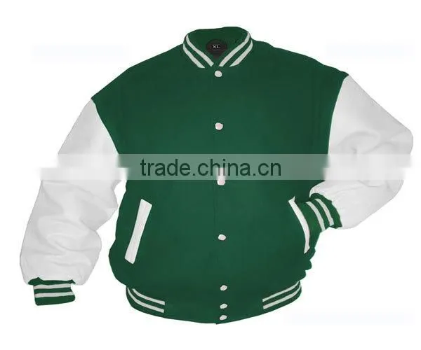 2013 New Fashionman bomber jacket with famous brand
