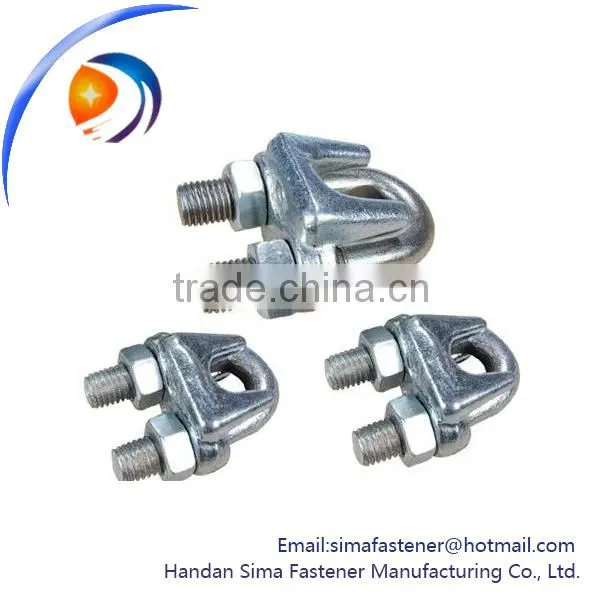 Guy clip/wire rope clamp/cable clamp/transmission line fitting