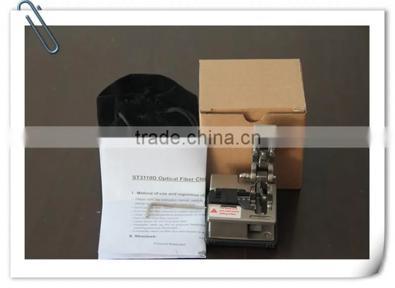 ST3110D precision Cleaver with carrying bag optic fiber cleaver simple design