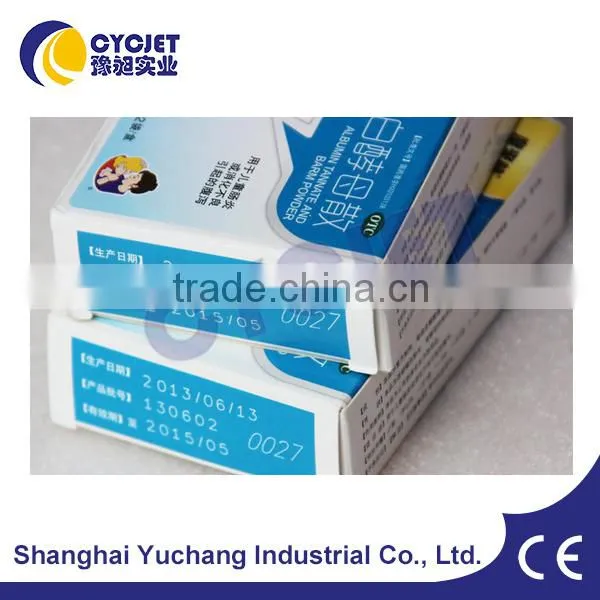 CYCJET Expiry Date Fiber Laser Marking Machine for Medicine Box