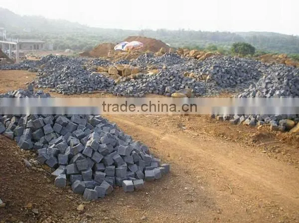 china natural black basalt paving stone