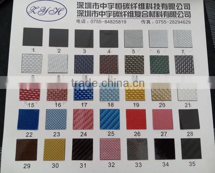 China carbon fiber manufacture Twill type high gloss 3mm 1000x1500mm carbon fiber lamination sheet