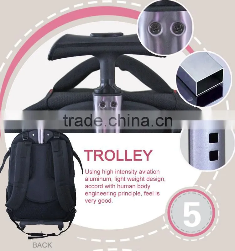 hot selling good quality travel trolley bags for young and dynamic style