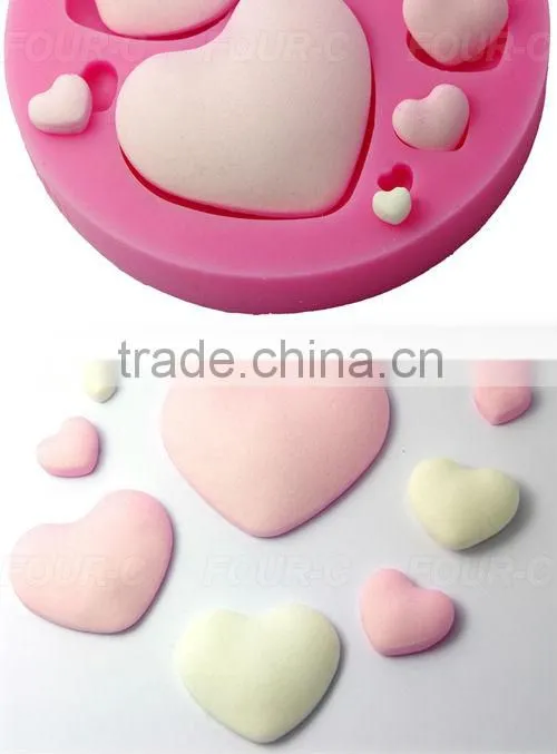 silicone 3D cake mold,fondant mold,liquid silicone mold