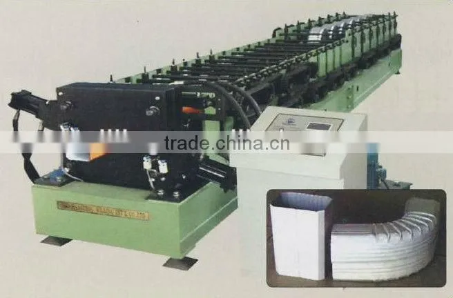 Metal pipe tube water falling down making machine manufacture in China
