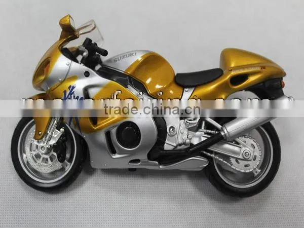 Suzuki gsxr1000 yellow Motorcycle model for home decoration