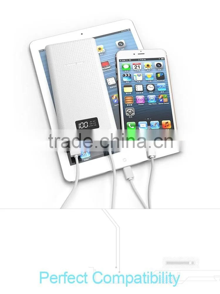 2016 high quality design larger capacity power bank