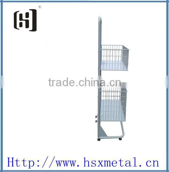 metal exhibition racks/ toy shop display stand / merchandise display floor stand HSX-S247