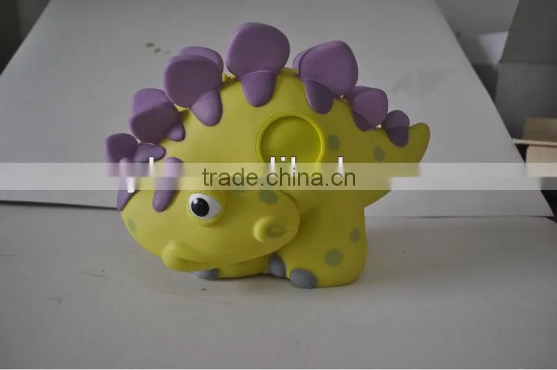 PVC dragn money box,plastic money box,kids money box