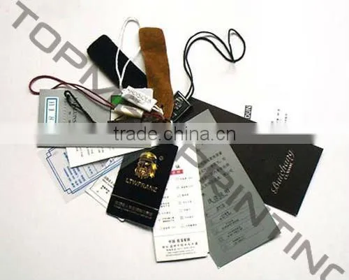 Custom Hang Tag for Clothing, Shining Star Cardboard Paper Garment Hang Tags