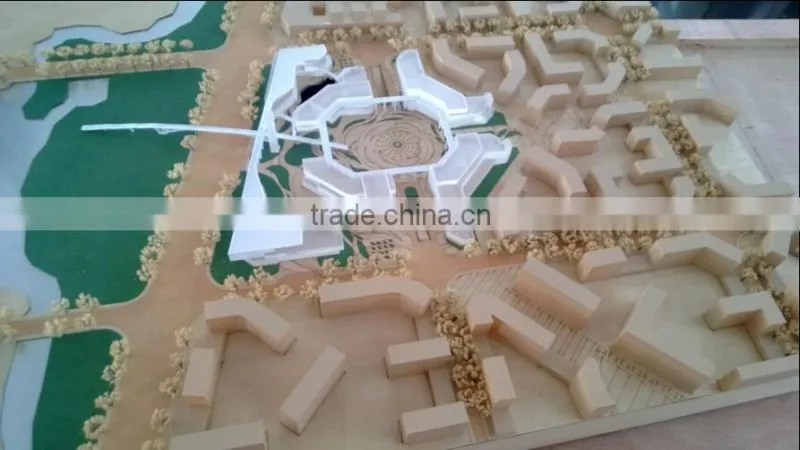 1/300 Urban planning project design maquette scale model