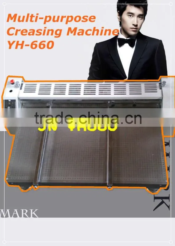 Semi paper creasing and perforating and Cutting machine