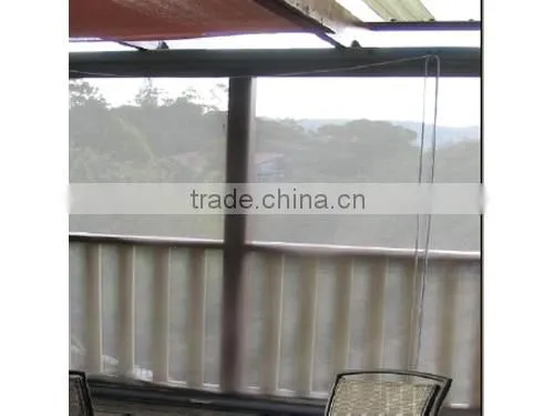 PVC Patio Blind Mesh/PVC Bistro Blind/PVC Roller Blind /Out Door Roller Blind