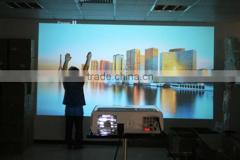 720P LED projector for 200 inch screen, Android 4.2.2, best home cinema