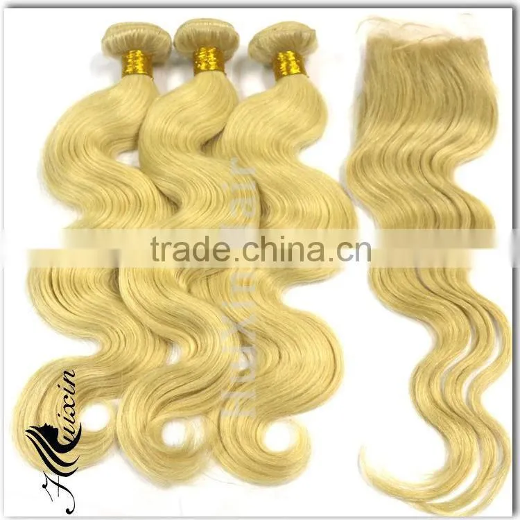 613 body wave human hair silk base closure/ lace clsure