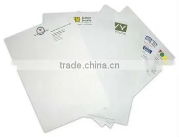 Cheap paper memo pad with letterhead printing