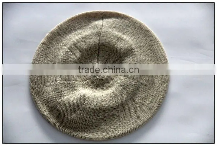 100% cashmere female hat