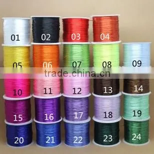 Wholesale high quality colorful elastic cord