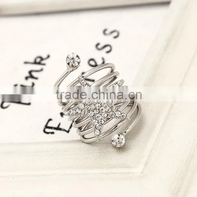 Fashion premier jewelry star love wedding rings