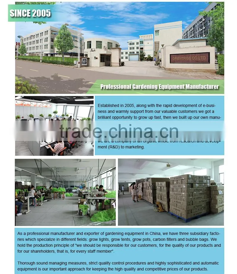 High Quality 4" aluminum flexible air duct for hydroponic system