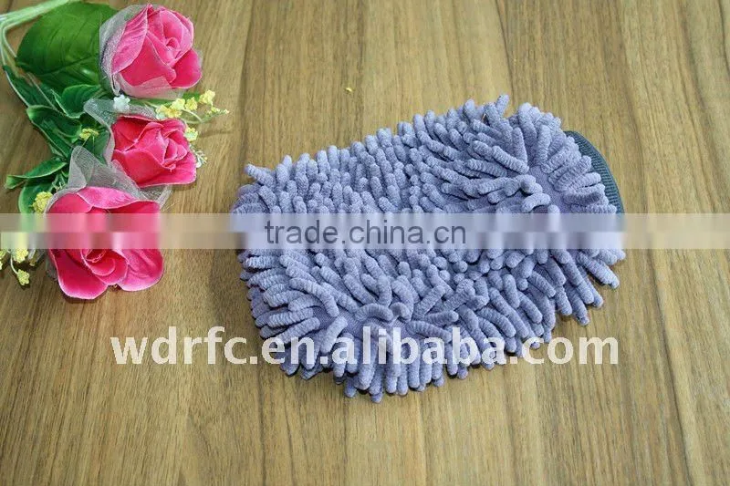 chenille mitten/Microfiber mitten