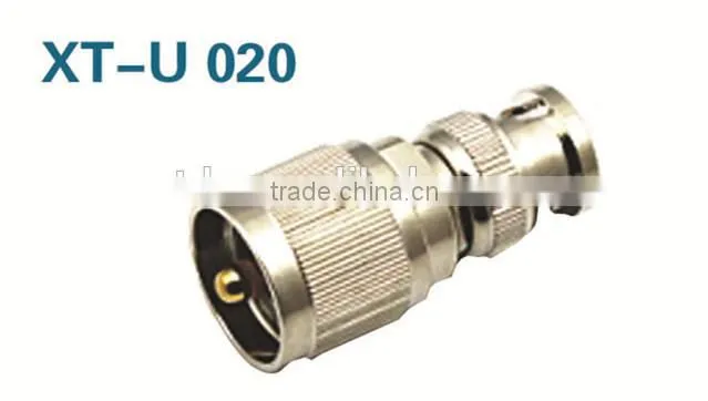 50 ohm Brass SMA male to UHF PL259 connector
