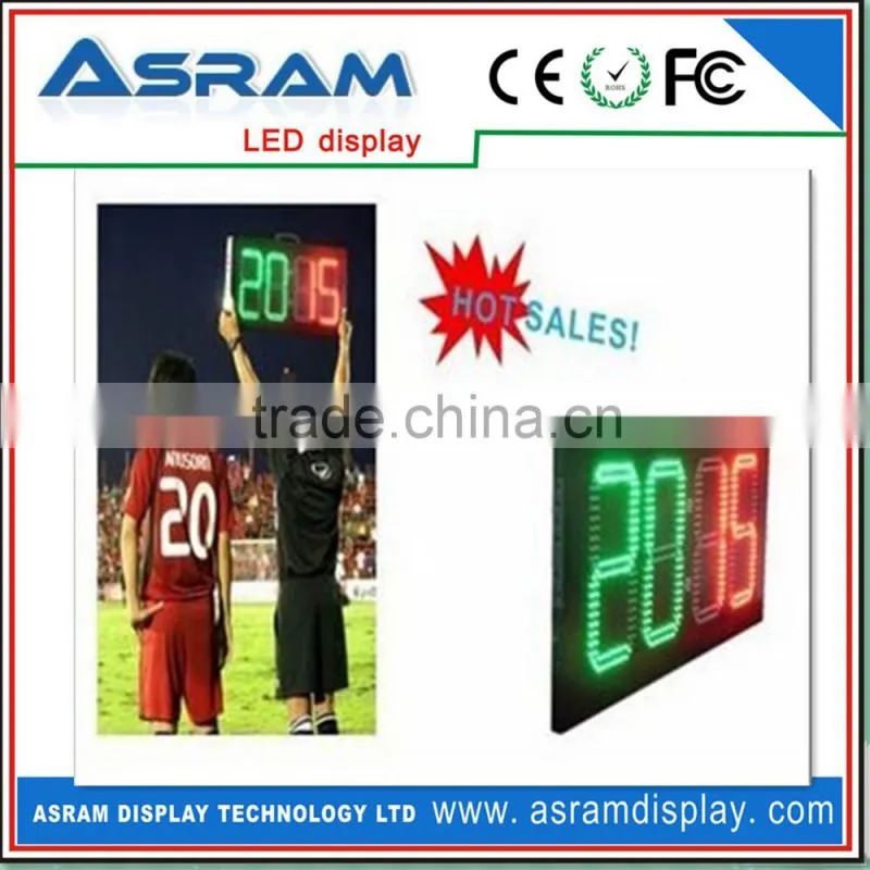 Asram Cheap digital LED football scoreboard used