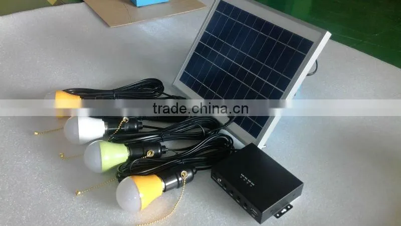 solar energy kit with light weight