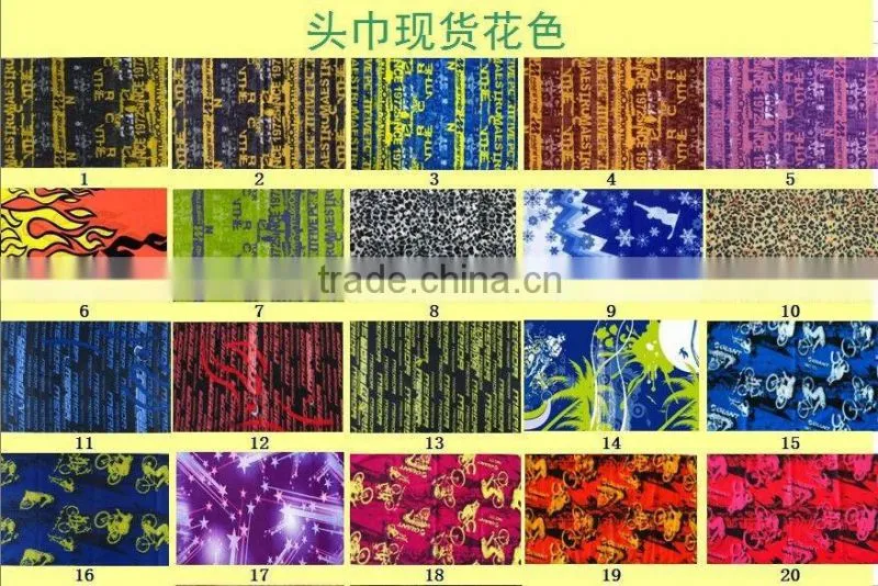 Windproof cycling scarf magic scarves Multifunctional bandana