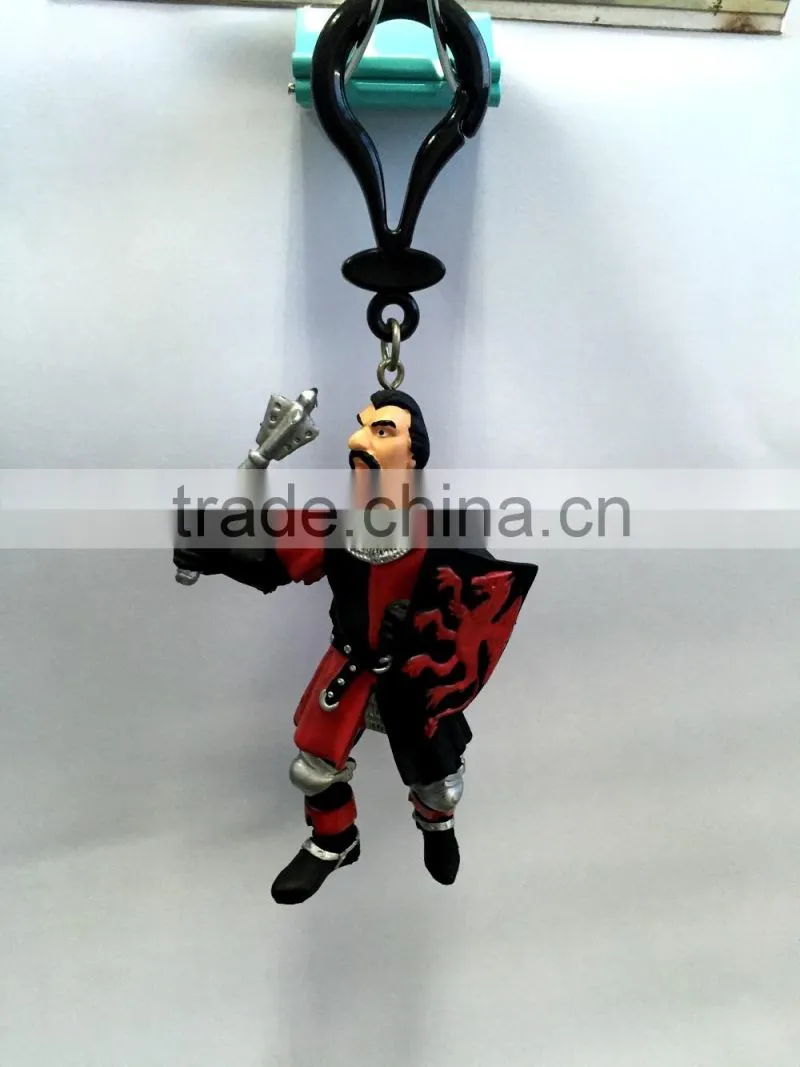 Mini Solider Vinyl Gift Toys,Plastic Custom Key Chain Toys