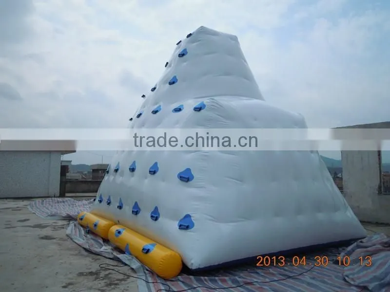 inflatable water floating iceberg, adults and kids inflatable ice berg