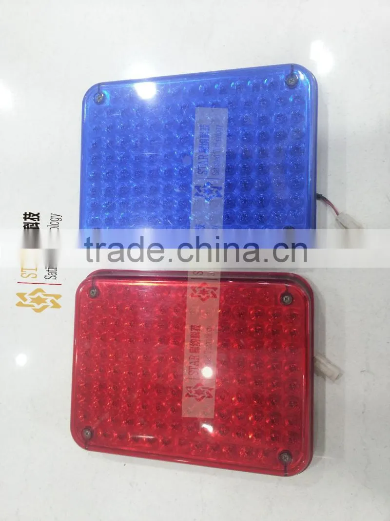 Auto square led ambulance warning thin light