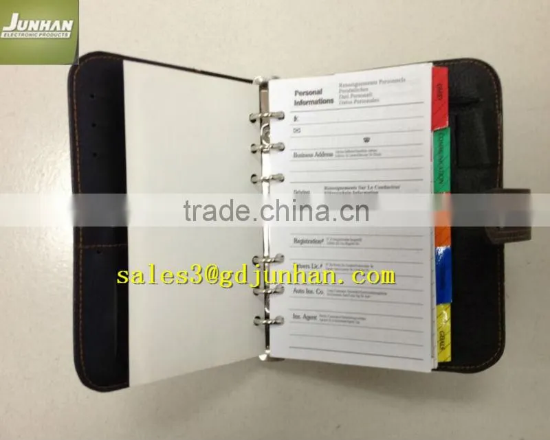 2014 executive daily leather planners