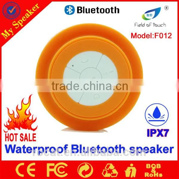 Model F012 2015 New arrival Bluetooth mini speaker,Bluetooth waterproof speaker,mini waterproof wireless bluetooth