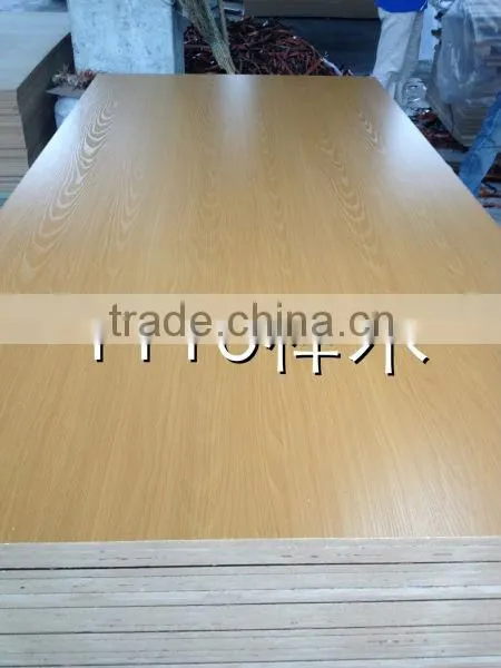 Double sided glossy melamine mdf board